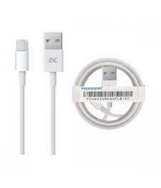 CABLE DATA CHARGEUR POUR IPHONE  LIGHTNING 1M FOXCONN